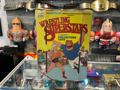 Wrestling SuperStars Jumbo Collector Case Hulk Hogan Signed