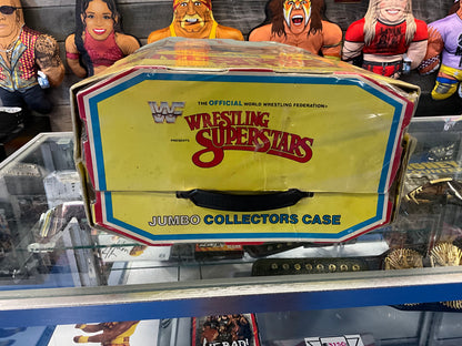Wrestling SuperStars Jumbo Collector Case Hulk Hogan Signed