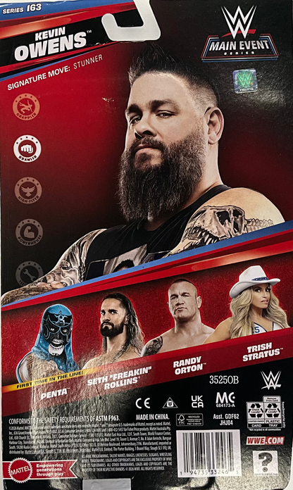 Kevin Owens Series 163 Main Event Figure