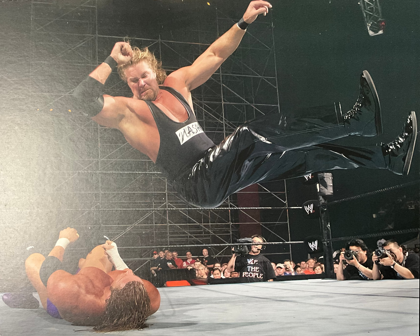 Kevin Nash Elbow Triple H Unsigned 8x10 Photo