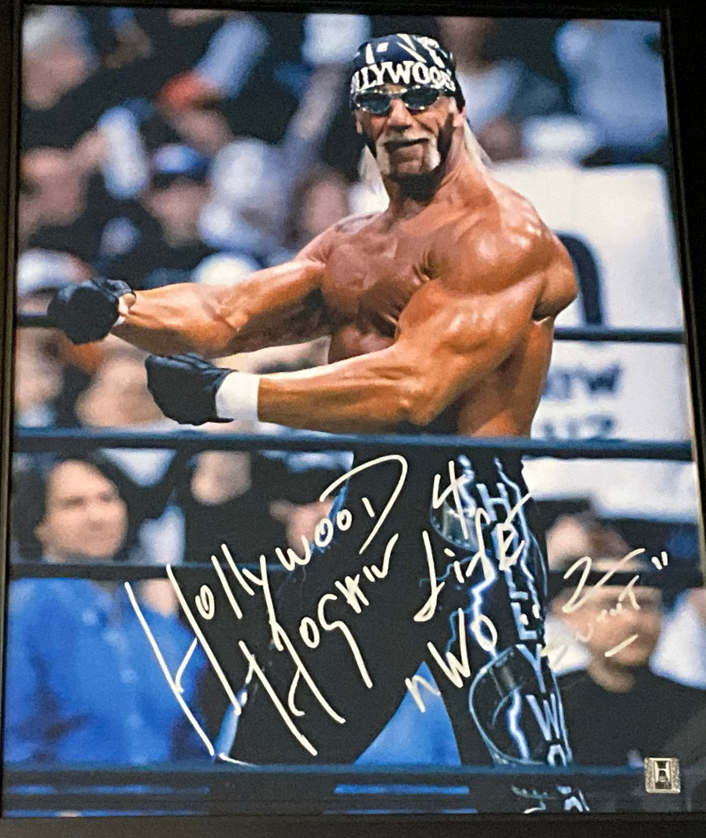 Hollywood Hogan Signed 16x20 Poster