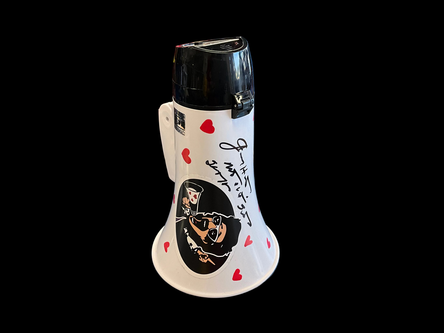Jimmy Hart Autographed Replica Megaphone