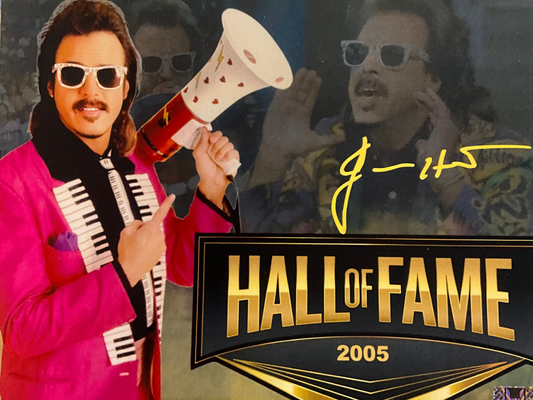 Jimmy Hart Hall of Fame Signed 8x10 Photo
