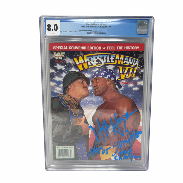 Wrestlemania 7 Hogan Vs Slaughter Program
