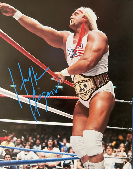 American Made Hulk Hogan Autographed 16x20 Poster
