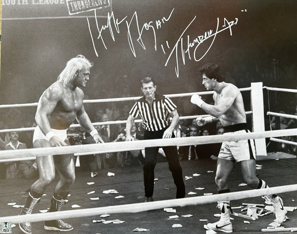 Hulk Hogan "Thunderlips" Autographed 16x20 Poster