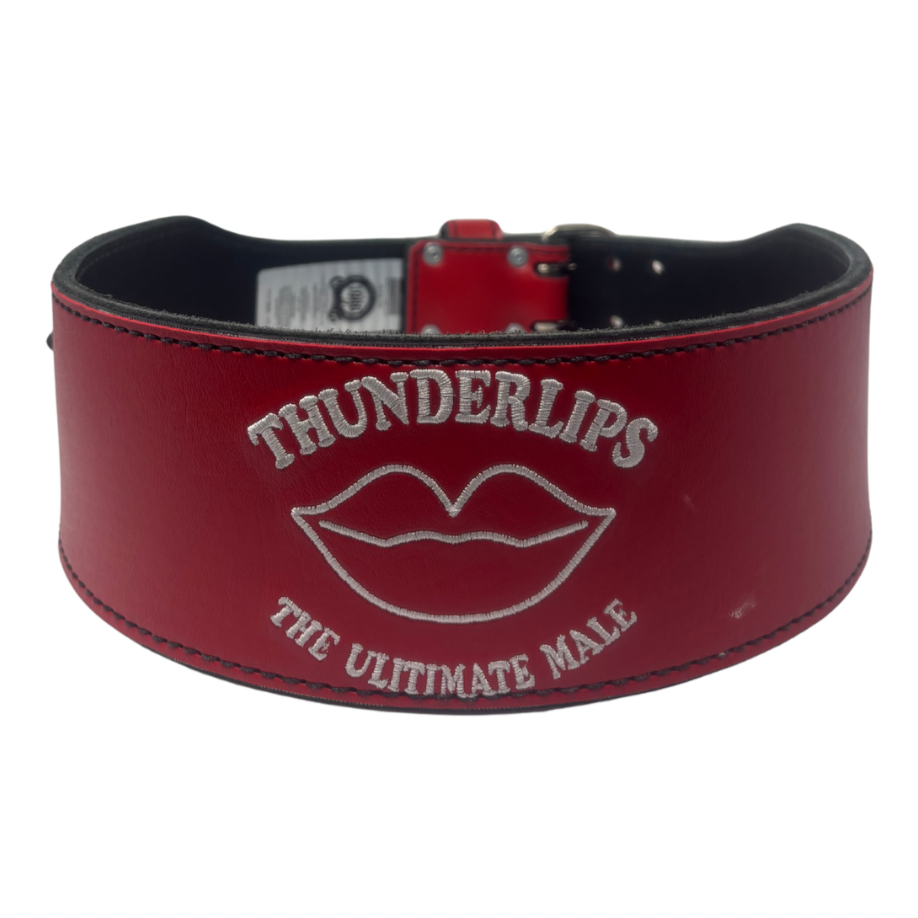 Red Thunderlips Ultimate Male Cardillo Weight Belt