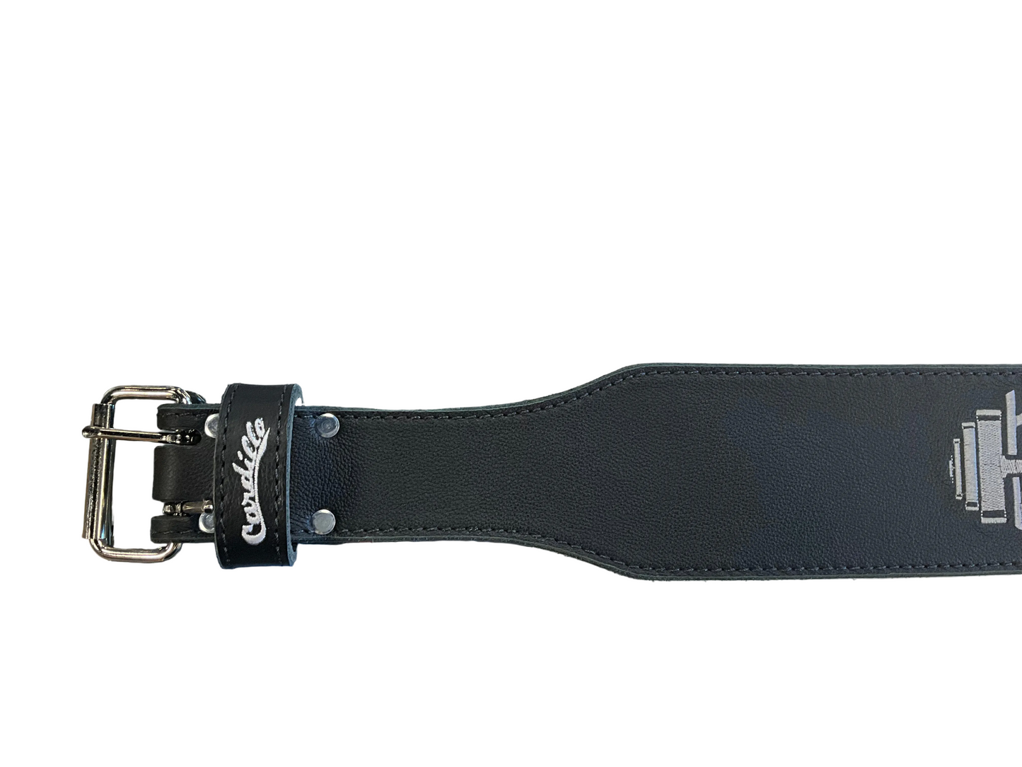 Black Hulk Hogan Dumbell Cardillo Weight Belt