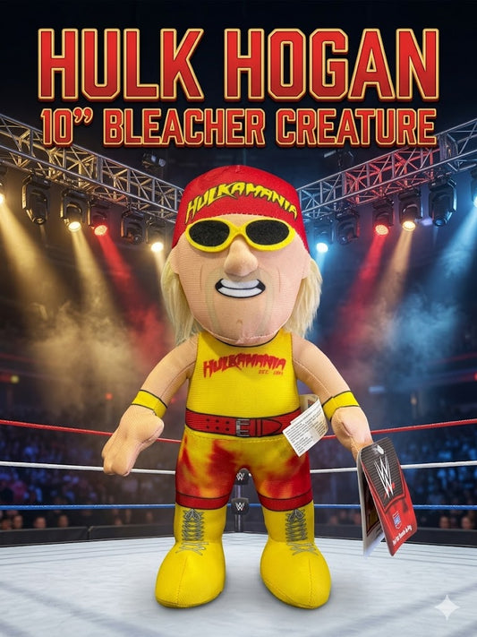 Hulk Hogan 10” Plush Figure