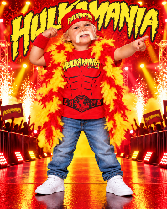 Hulkamania Hulk Hogan Toddler Costume