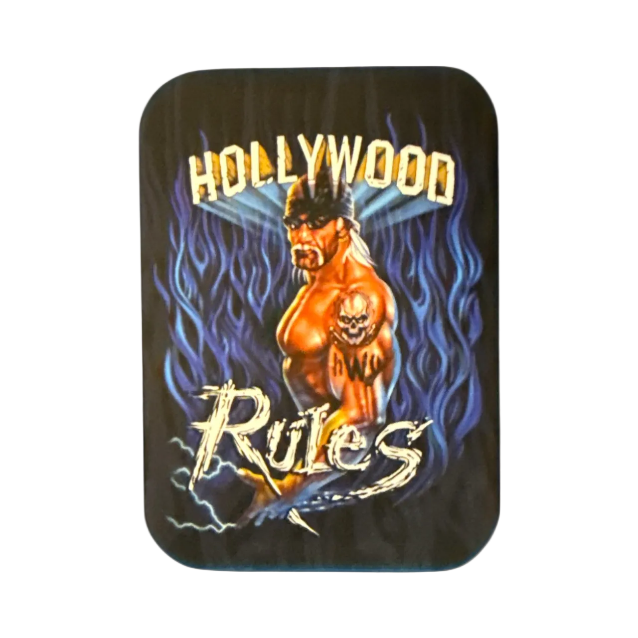 Silicone Blue Flame Magnet