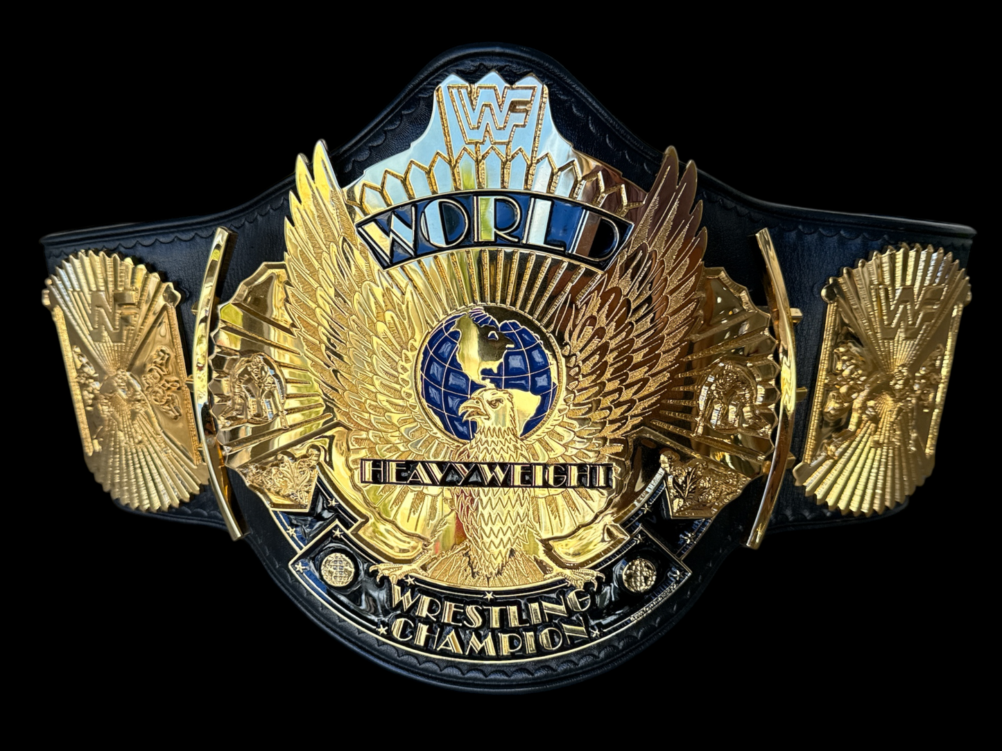 HD Winged Eagle 24kt Gold Replica Title Belt
