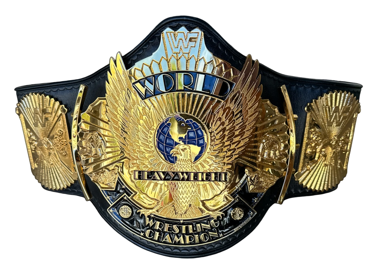 HD Winged Eagle 24kt Gold Replica Title Belt