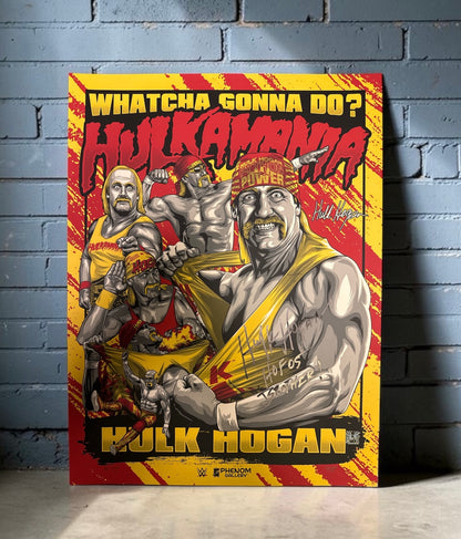 Hulkamania Phnom 16x20 Poster Signed