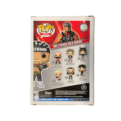 Signed nWo "Hollywood" Hulk Hogan Funko Pop! #165
