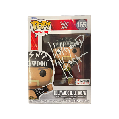 Signed nWo "Hollywood" Hulk Hogan Funko Pop! #165