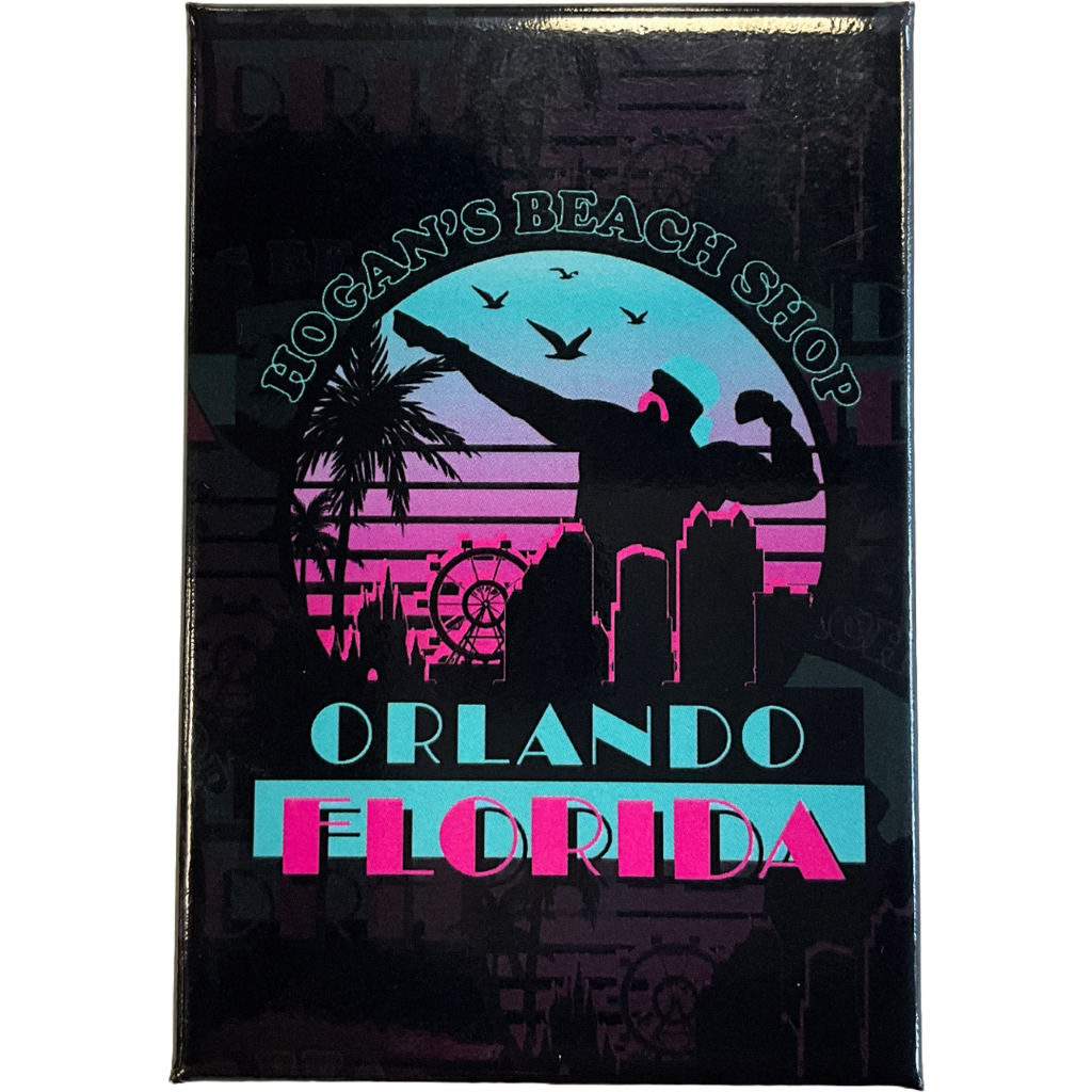 Miami Vice Flat Magnet