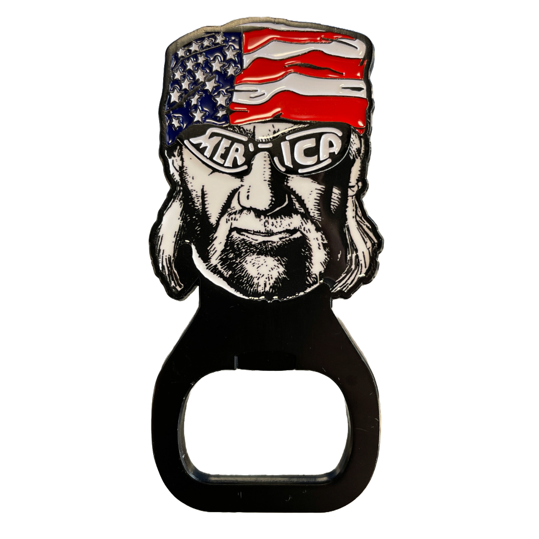 Bottle Opener Magnet Merica