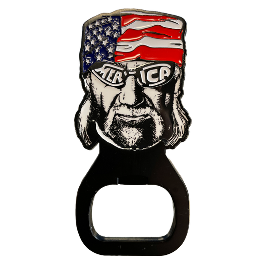 Bottle Opener Magnet Merica