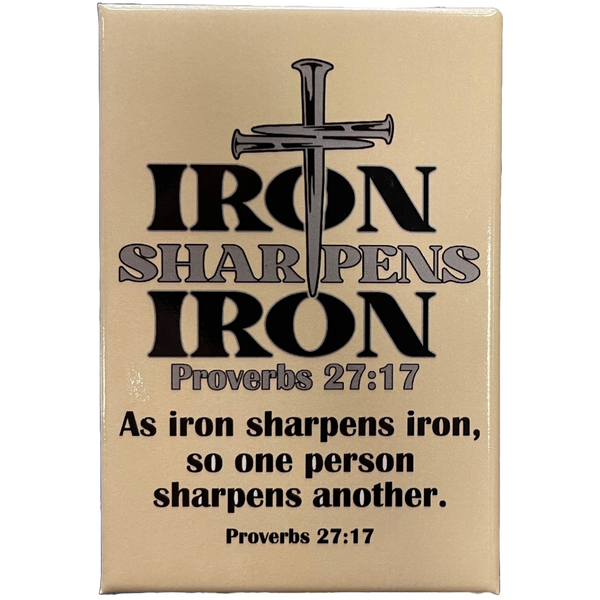 Flat Magnet Iron Sharpens Iron