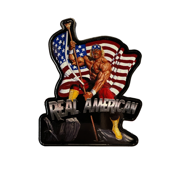 Metal Magnet Real American