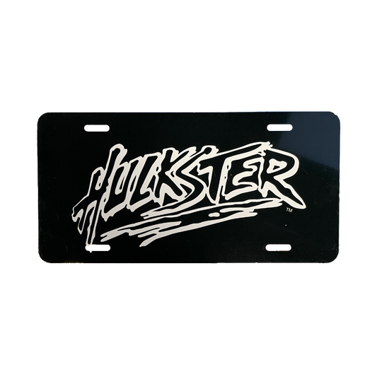 Black Hulkster License Plate