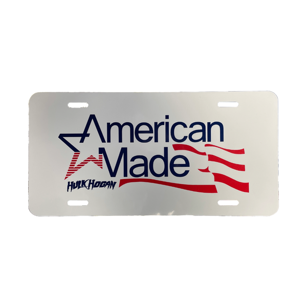 American Made License Plate