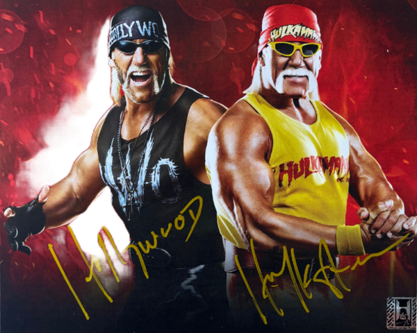 Hulkamania & nWo Autographed 8x10