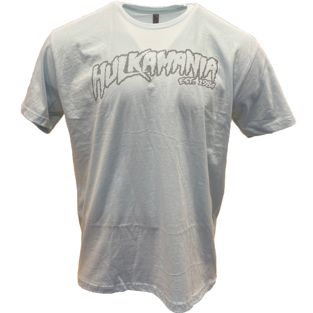 Baby Blue Reflective Hulkamania Tee