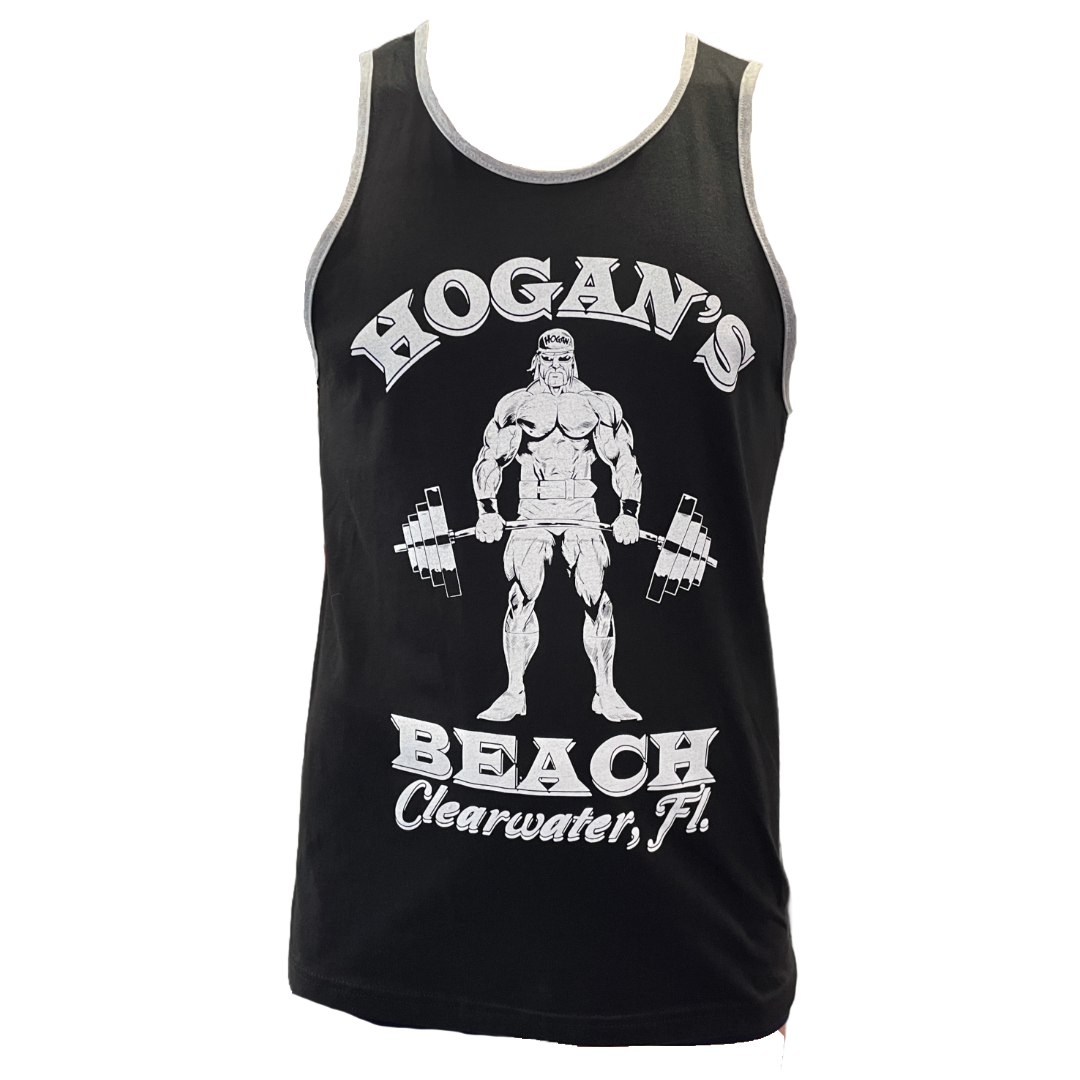 Mens Black Hogans Gym Tank Top