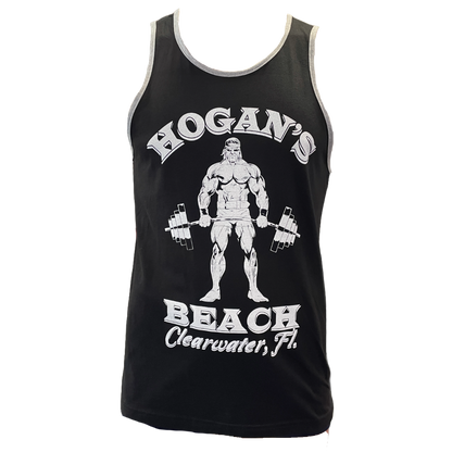 Mens Black Hogans Gym Tank Top