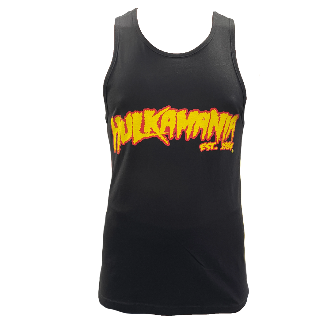 Mens Hulkamania Runnin Wild Tank Top