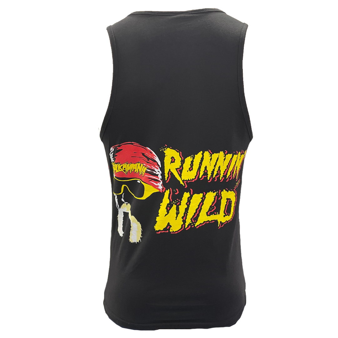 Mens Hulkamania Runnin Wild Tank Top