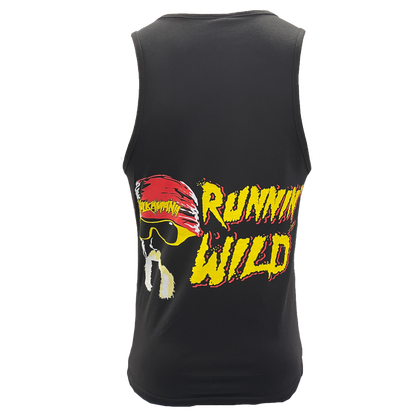 Mens Hulkamania Runnin Wild Tank Top