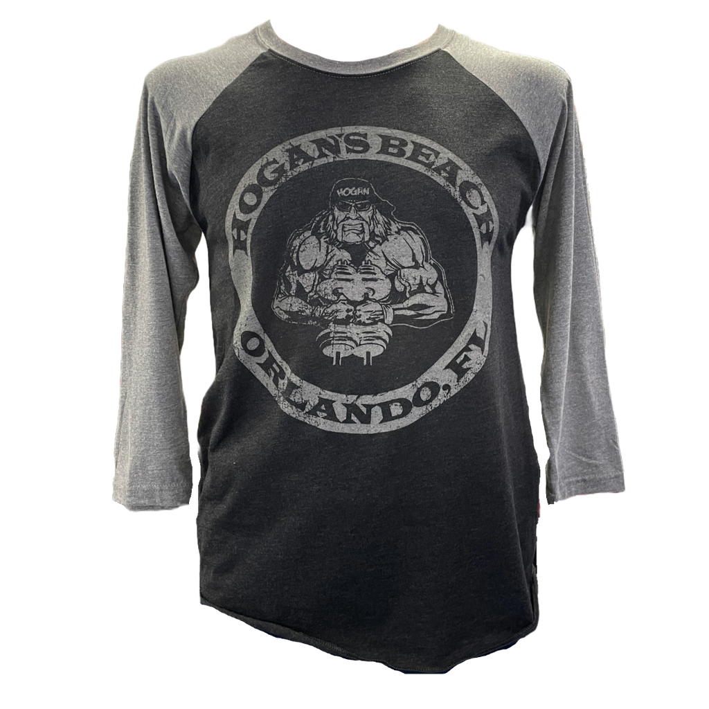 Gray HBS Raglan Tee