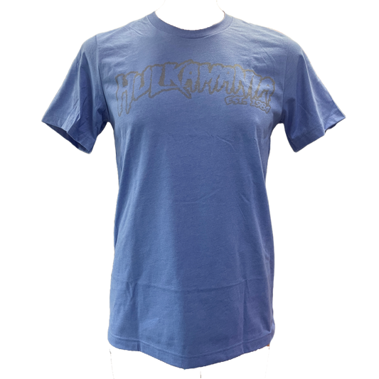 Sky Blue Reflective Hulkamania Adult T-Shirt