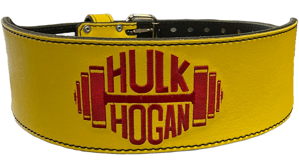 Yellow Hogan's Gym Cardillo Weight Belt