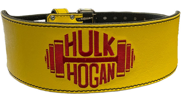 Yellow Hogan's Gym Cardillo Weight Belt