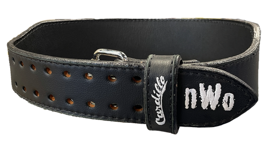 Black nWo Logo Cardillo Weight Belt