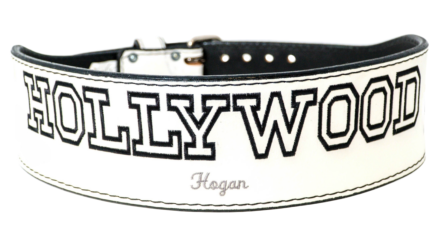 White Hollywood Cardillo Weight Belt