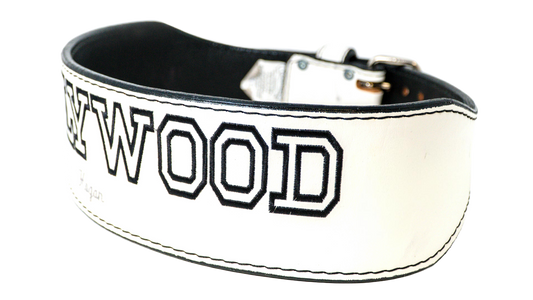 White Hollywood Cardillo Weight Belt