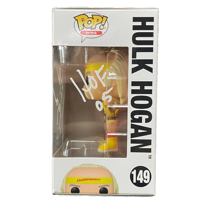 Signed Hulk Hogan Hulkamania Funko Pop! #149