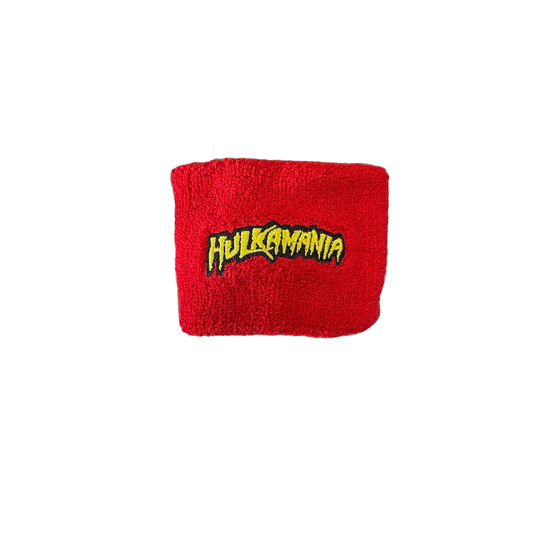 Hulkamania Red Wristband