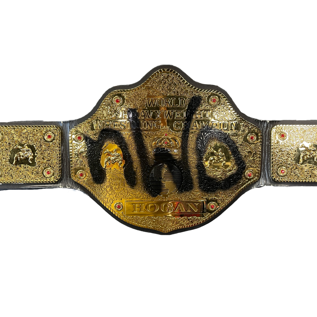 "Hollywood" Hulk Hogan nWo Signature Series Championship Replica Title Belt (Minor Cosmetic Markings)