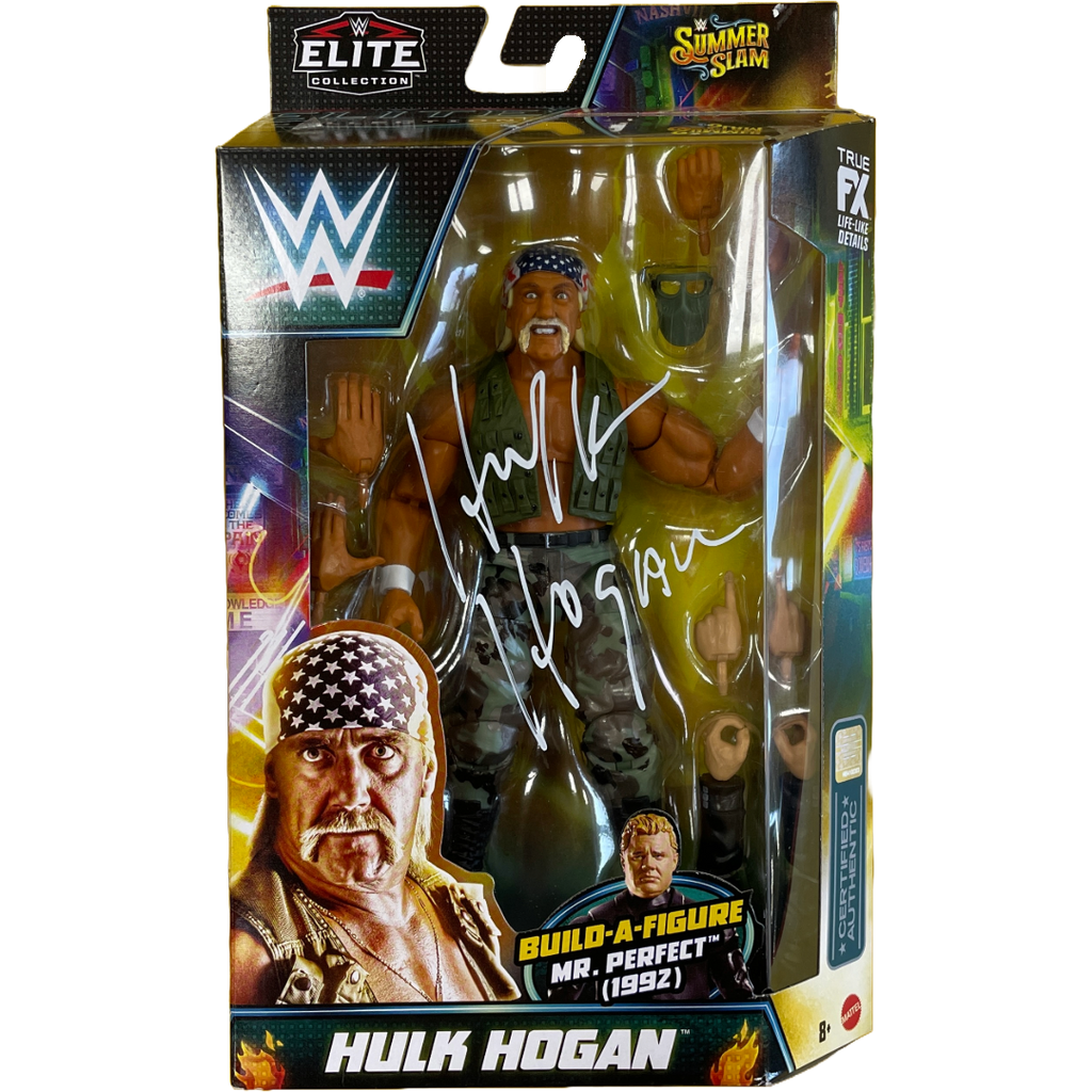 Mattel WWE Elite Collection Sumerslam Series Hulk Hogan Camo Gear