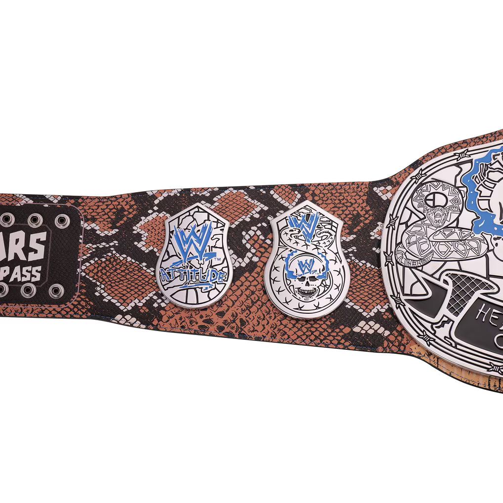 "Stone Cold" Steve Austin Limited Edition 30 Years Signature Series Title Belt