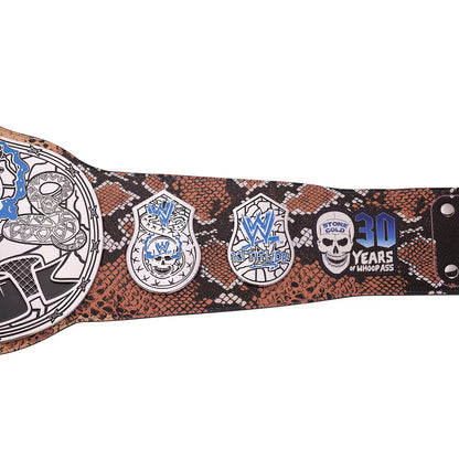 "Stone Cold" Steve Austin Limited Edition 30 Years Signature Series Title Belt
