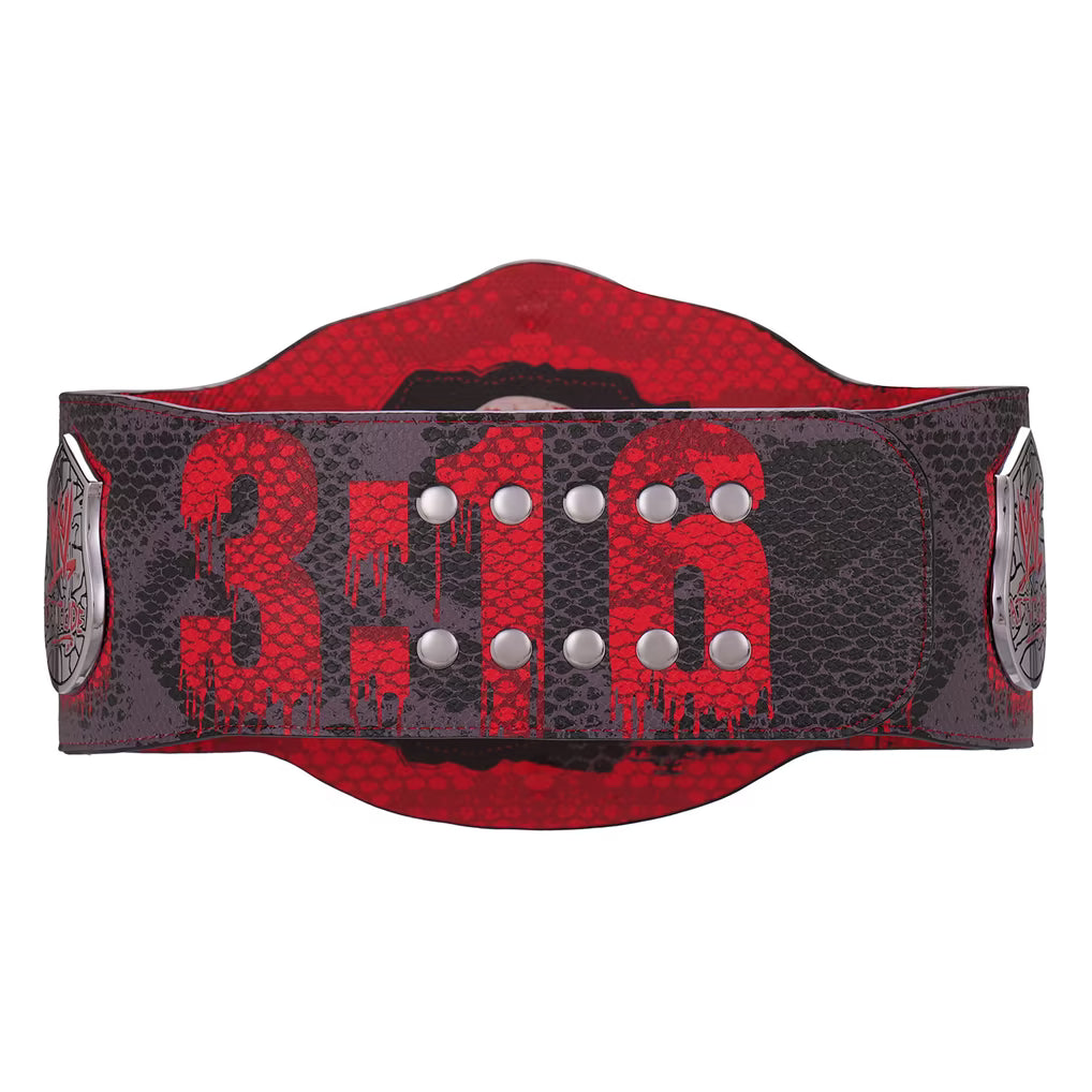 "Stone Cold" Steve Austin Blood From A Stone Signature Series Title Belt