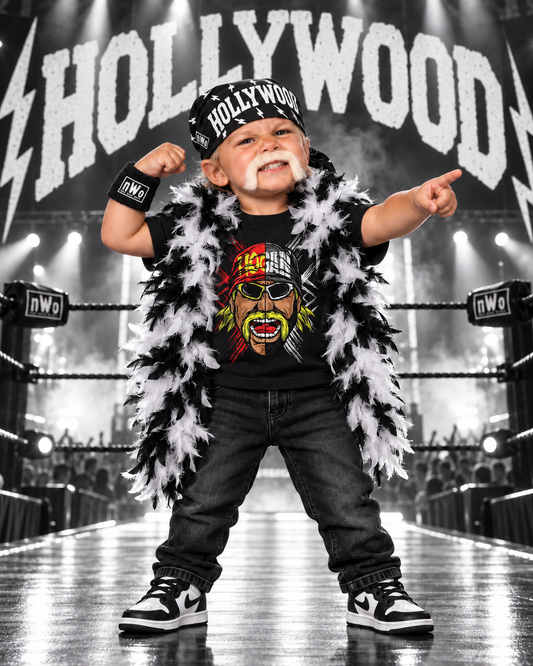 Hollywood Hogan Splitface Toddler Costume