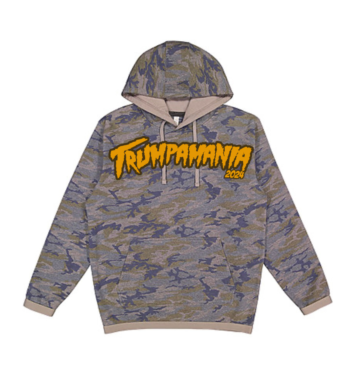 Camo Titanium Trumpamania Hoodie